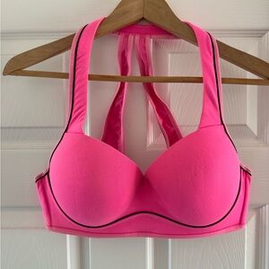 Victoria's Secret Pink Sports Bra with Racerback Design